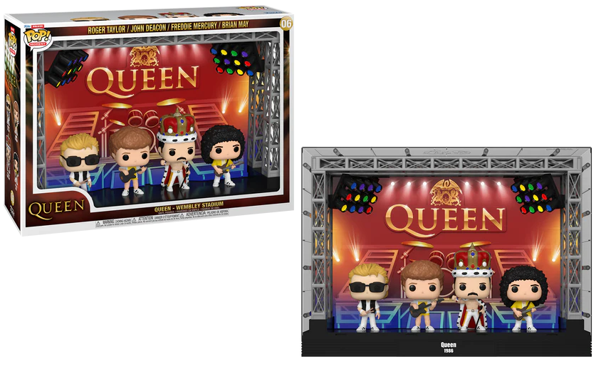 Funko Pop! Moment Deluxe: Queen - Wembley Stadium - flash vidéo