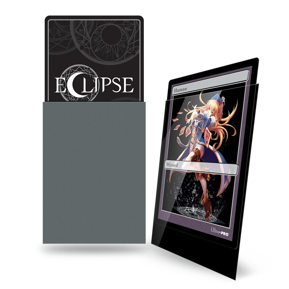 Ultra Pro - Eclipse Gloss Sachet de 60 protèges cartes petit format Gris Fumée (62 x 89 mm) - flash vidéo