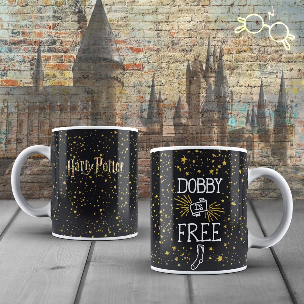 Wizarding World - Harry Potter - Mug - Dobby est libre - flash vidéo