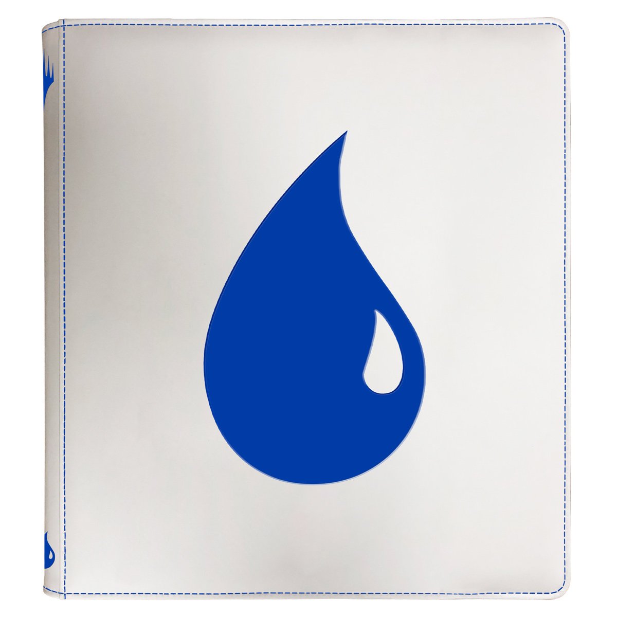 Ultra Pro - Magic: The Gathering - Mana 8 - Portfolio A4 12 Pochettes avec Fermeture - Île - flash vidéo