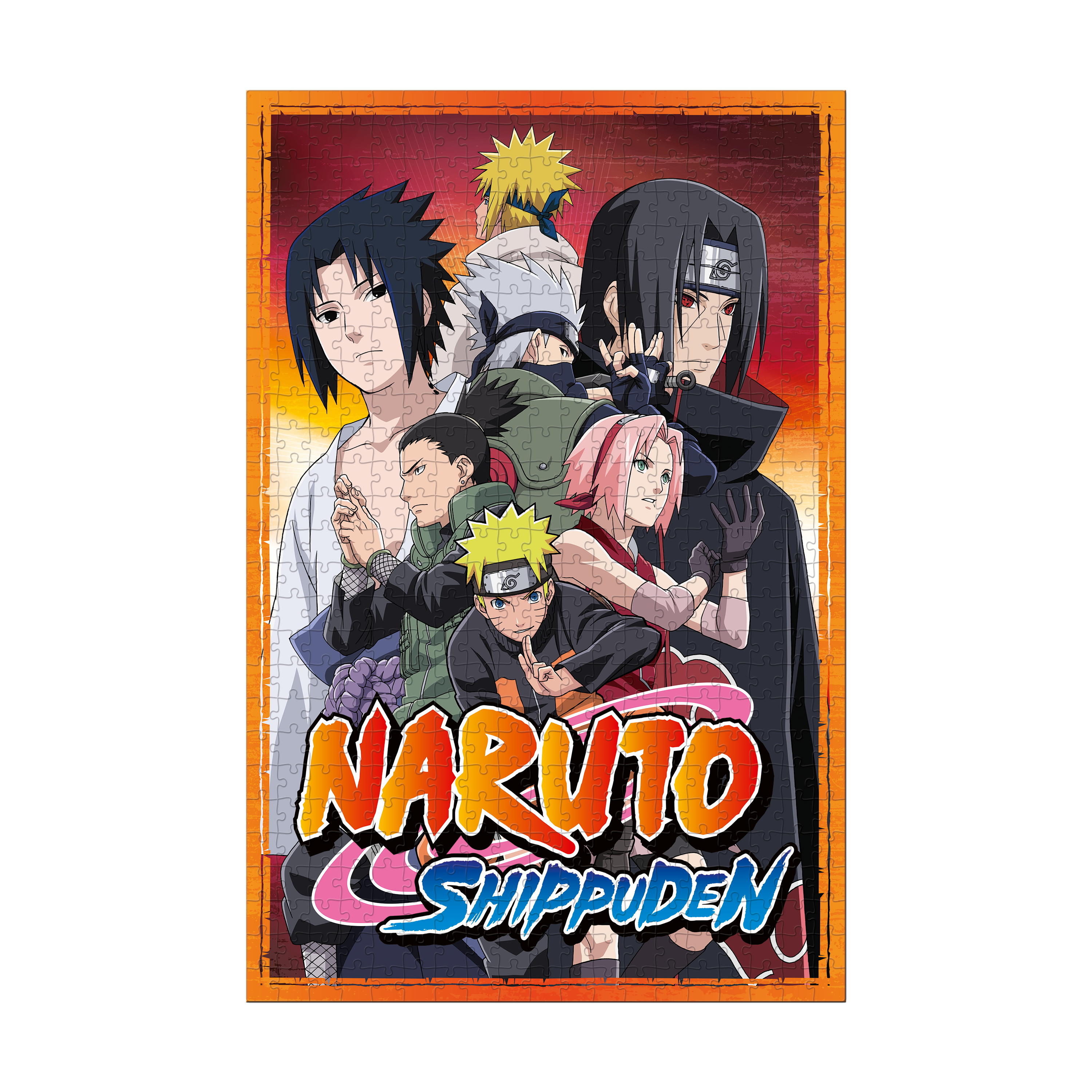 Naruto Shippuden - Puzzle 500 pcs - flash vidéo
