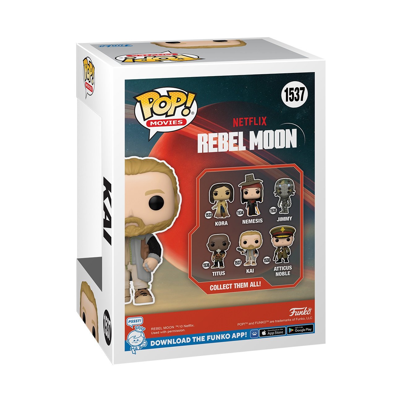Funko Pop! Movies: Netflix: Rebel Moon - Kai - flash vidéo