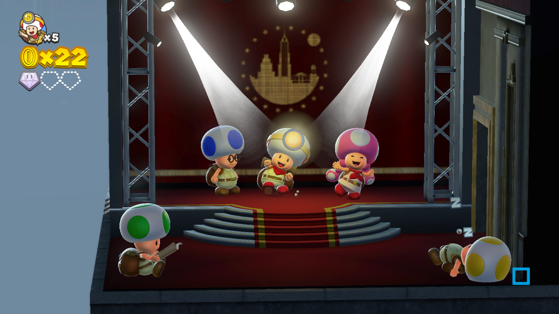 Captain Toad : Treasure Tracker - flash vidéo