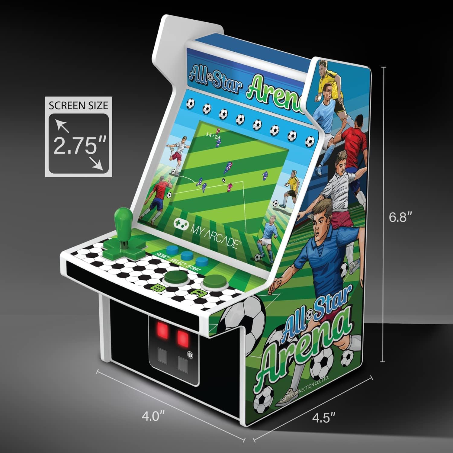 My Arcade - Micro Player The All-Star Arena (307 Jeux en 1) - flash vidéo