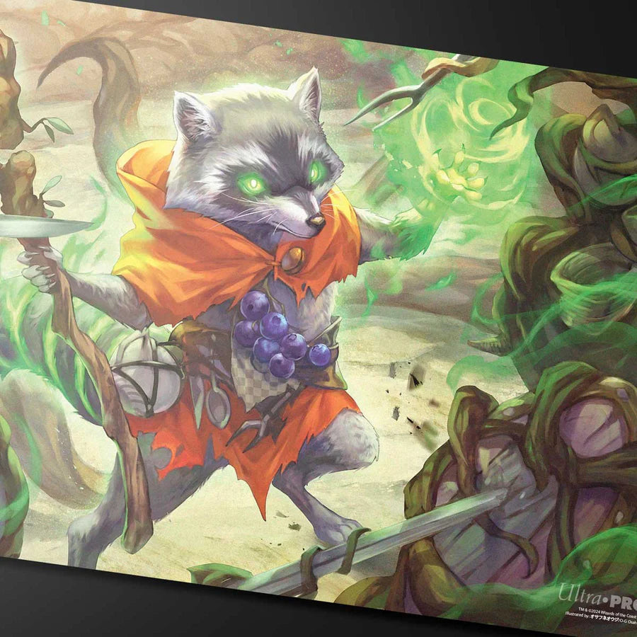 Ultra Pro - Magic: The Gathering - Bloomburrow - Tapis de jeu Bello, barde des ronces (60 x 34 cm) - flash vidéo