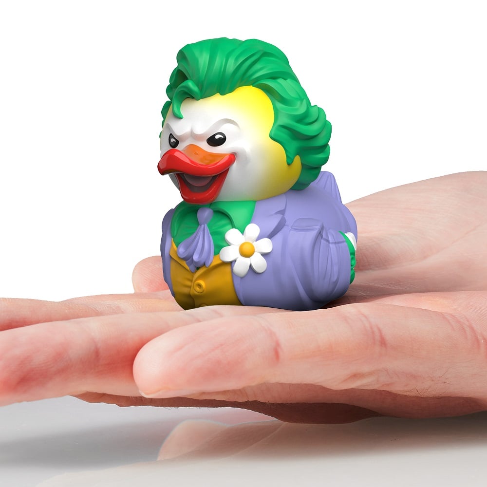 Numskull - Mini TUBBZ Canard de bain - DC Comics - The Joker (Édition baignoire) - 8cm - flash vidéo