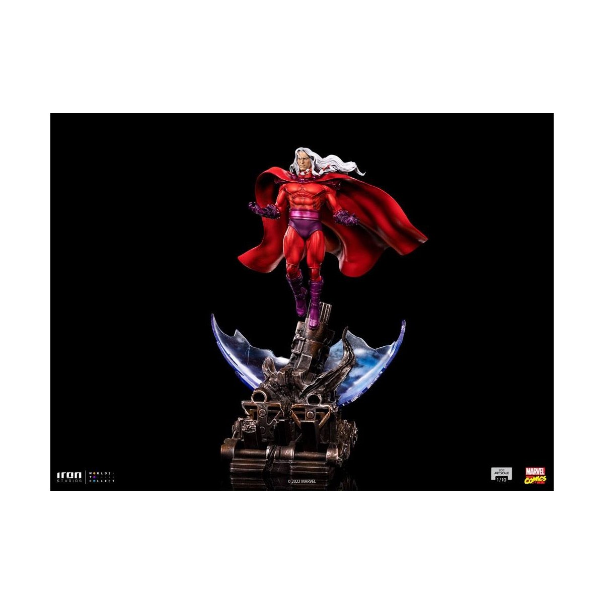 Iron Studios - BDS Arts Scale 1/10 - Marvel - X-Men: Age of Apocalypse - Magneto Statue 33cm - flash vidéo