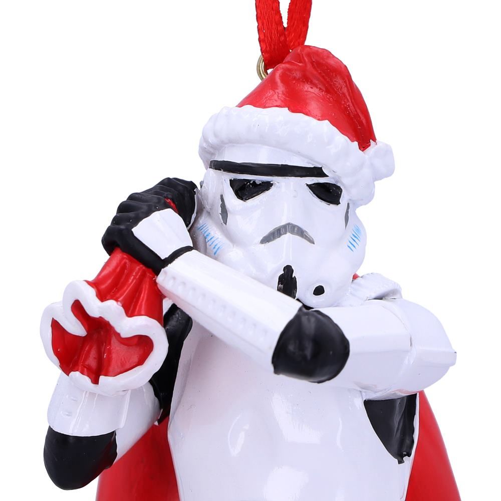 Star Wars - Ornement à suspendre Stormtrooper Santa Sack 13cm - flash vidéo