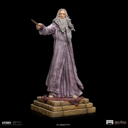 Iron Studios - Arts Scale 1/10 - Harry Potter - Albus Dumbledore Statue 21cm - flash vidéo