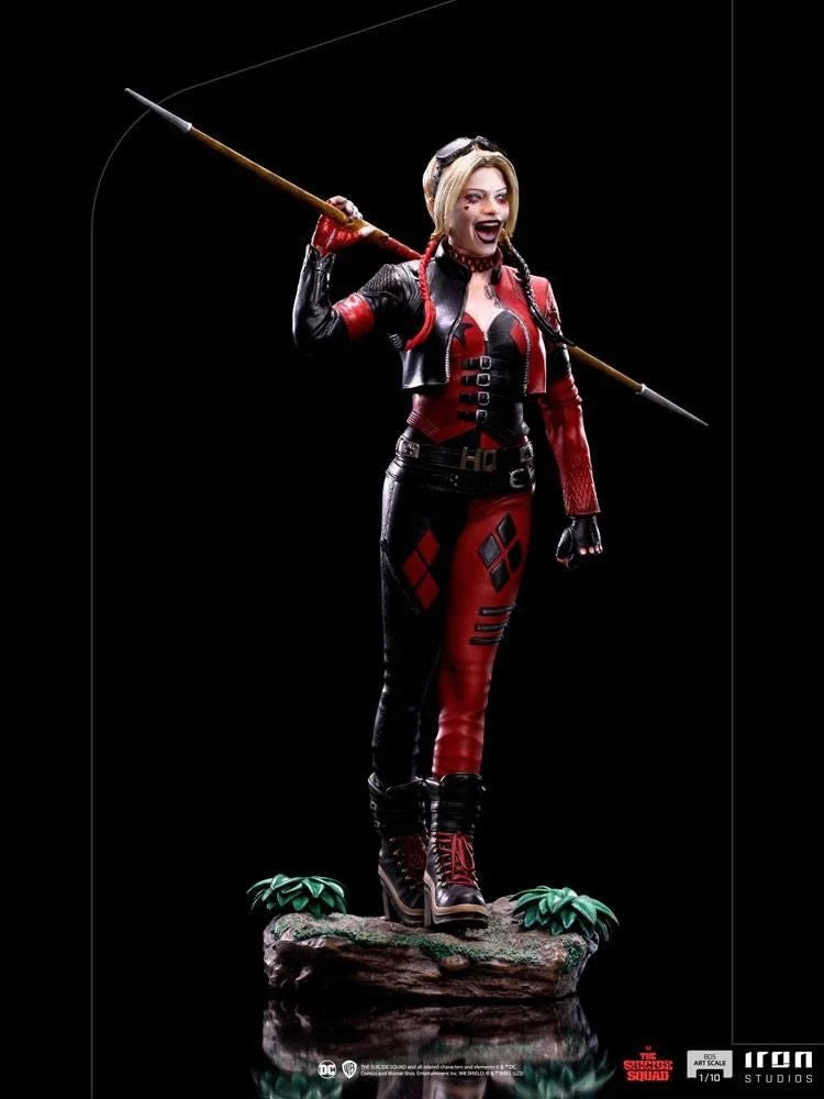 Iron Studios - BDS Arts Scale 1/10 - DC Comics - The Suicide Squad 2 - Harley Quinn Statue 21cm - flash vidéo