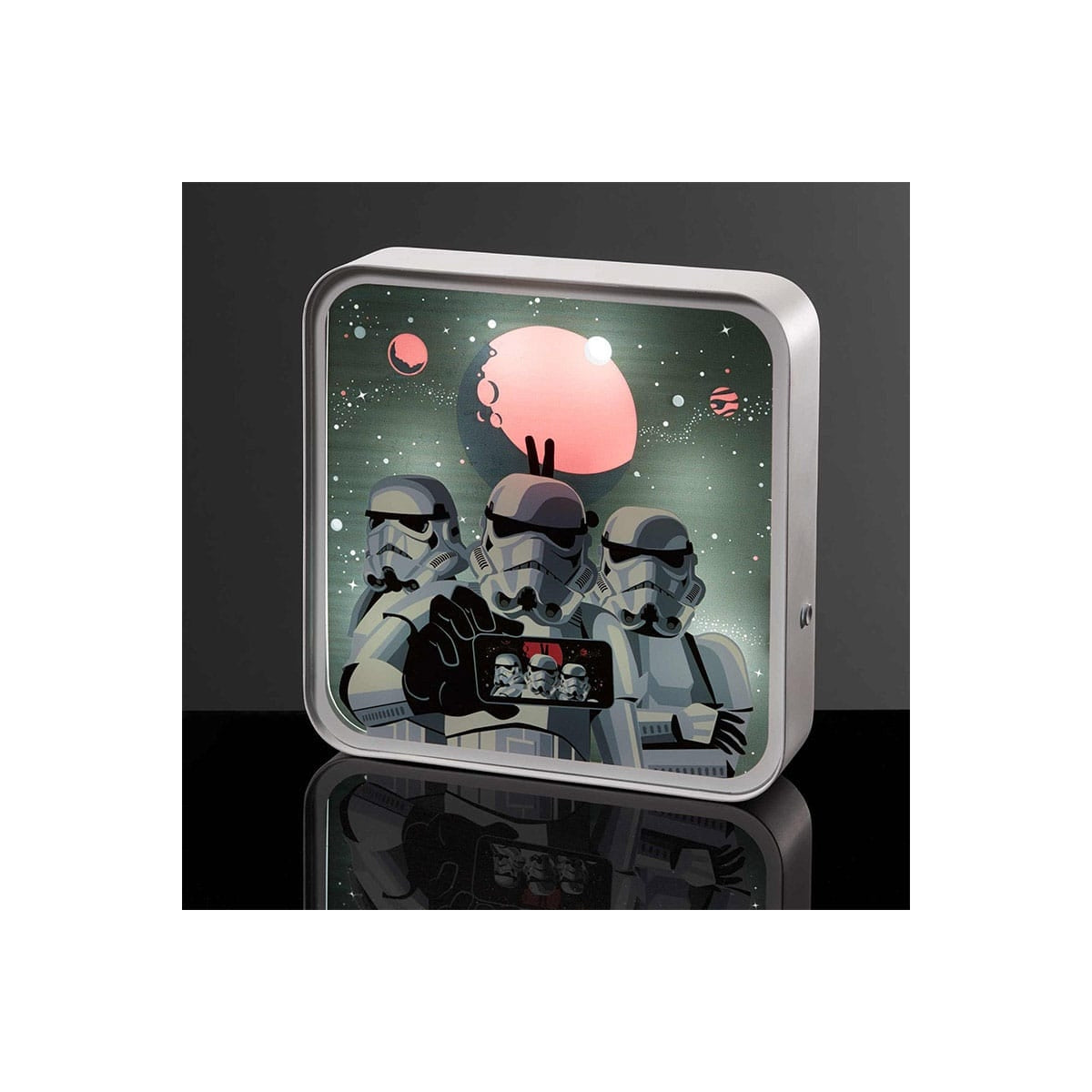 Star Wars - Lampe en plexiglas Stormtrooper - flash vidéo