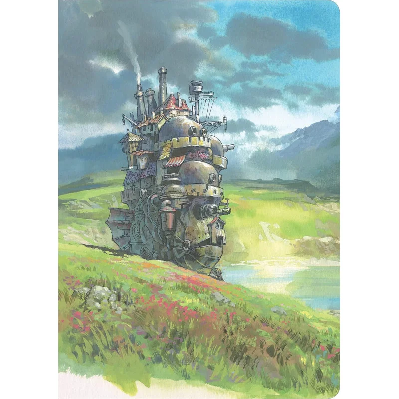 Ghibli - Le Château ambulant - Carnet de notes à couverture - flash vidéo