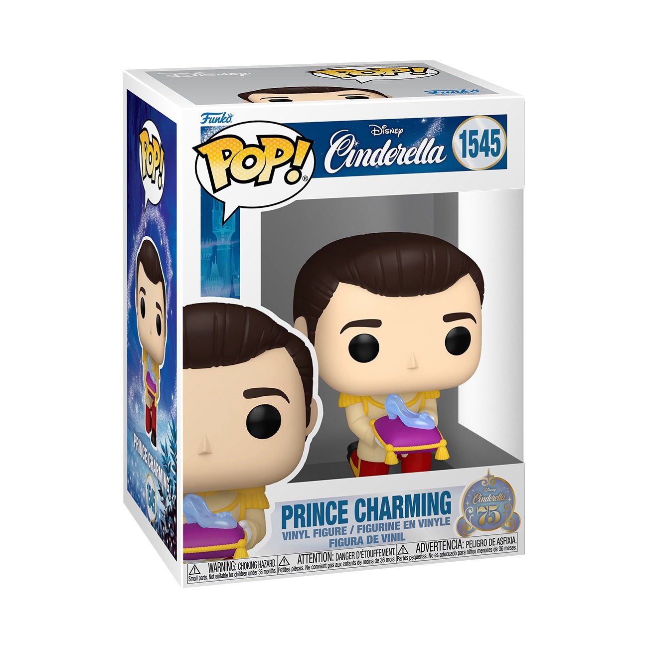 Funko Pop! Disney: Cinderella's 75th Anniversary - Prince Charming - flash vidéo