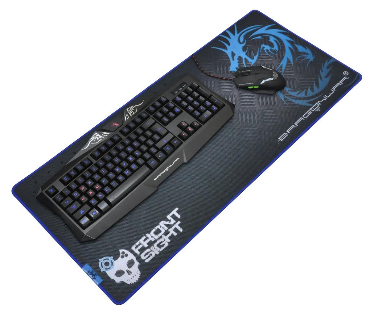 Dragonwar Front Sight XXL Gaming Mouse Mat - flash vidéo