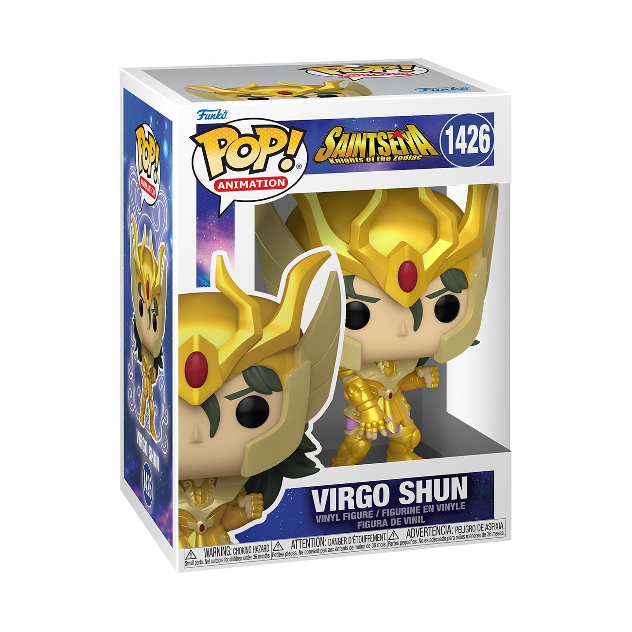 Funko Pop! Animation: Saint Seiya - Gold Virgo Shun - flash vidéo