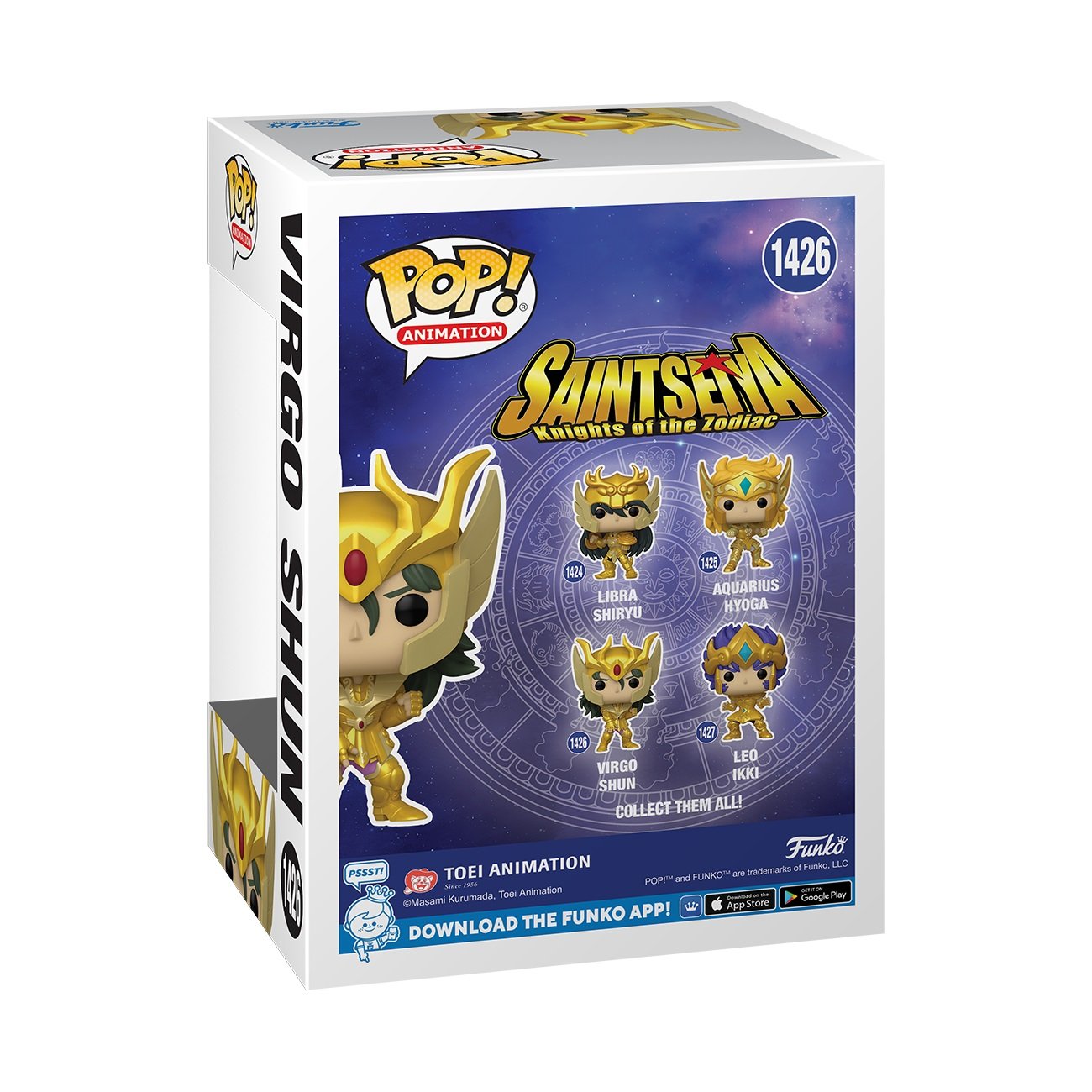 Funko Pop! Animation: Saint Seiya - Gold Virgo Shun - flash vidéo