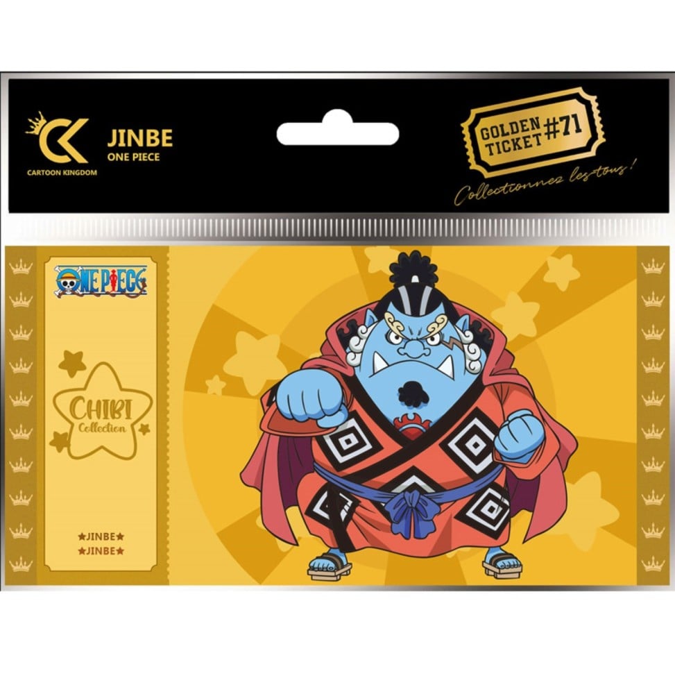 Cartoon Kingdom - One Piece - Chibi Jinbe Golden Ticket #71 - flash vidéo