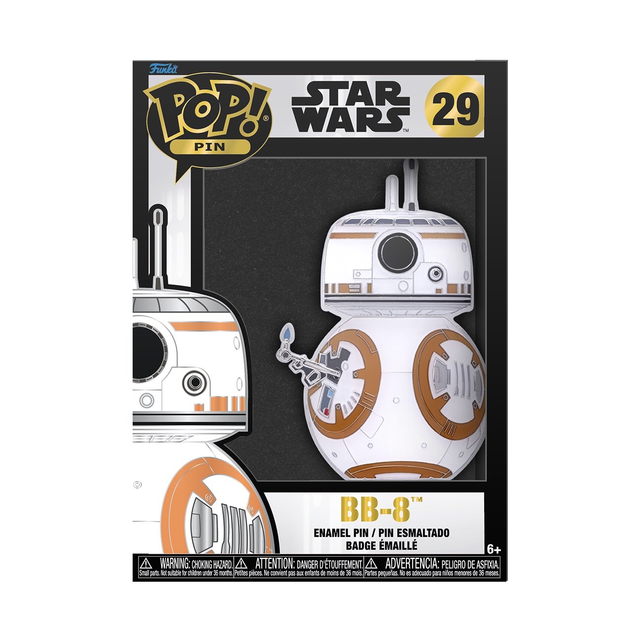 Funko Pop! Pin: Star Wars - BB-8 with Lighter - flash vidéo