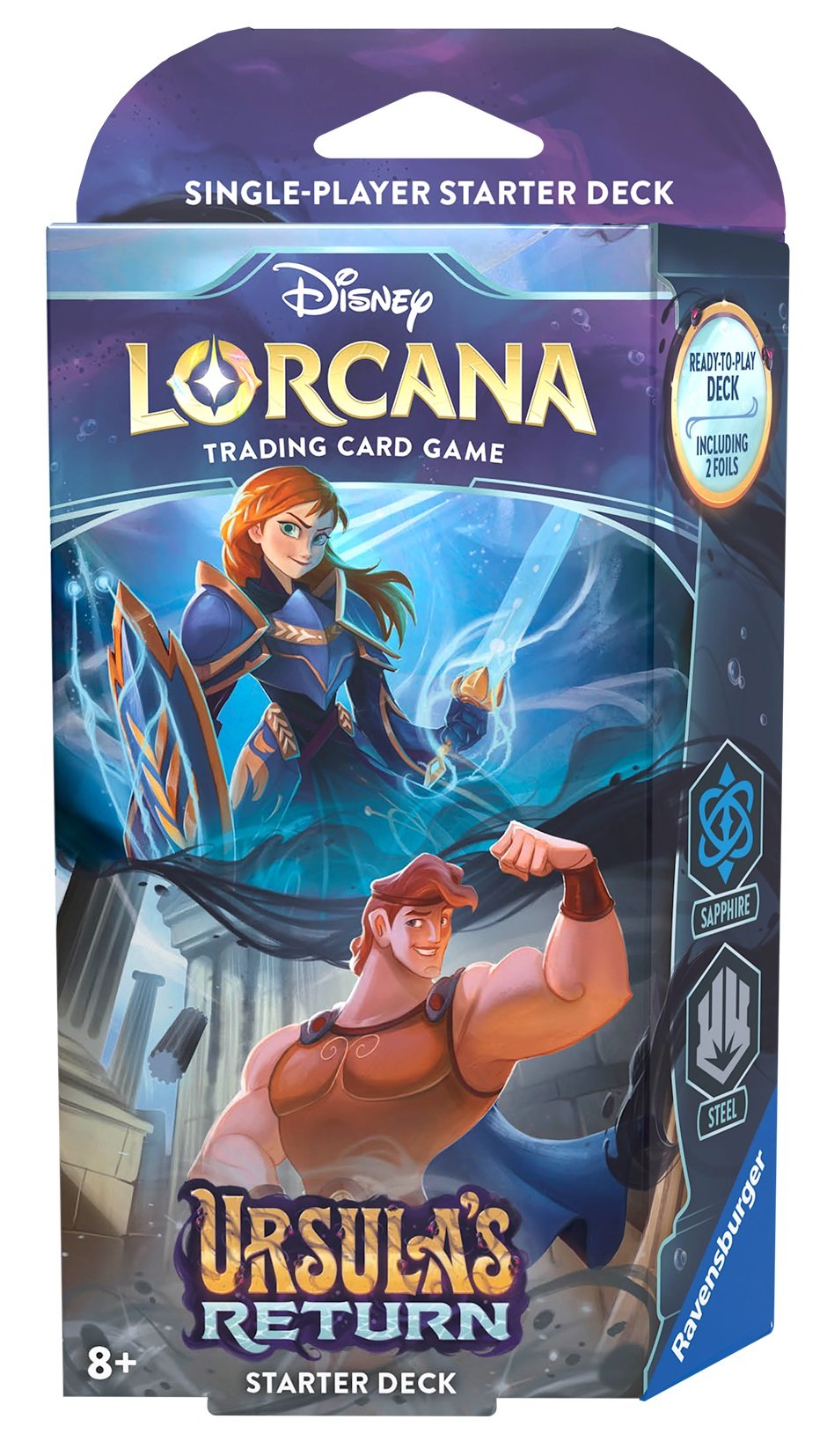 Disney Lorcana TCG: Ursula's Return - Starter Deck Display (8 Decks) - flash vidéo