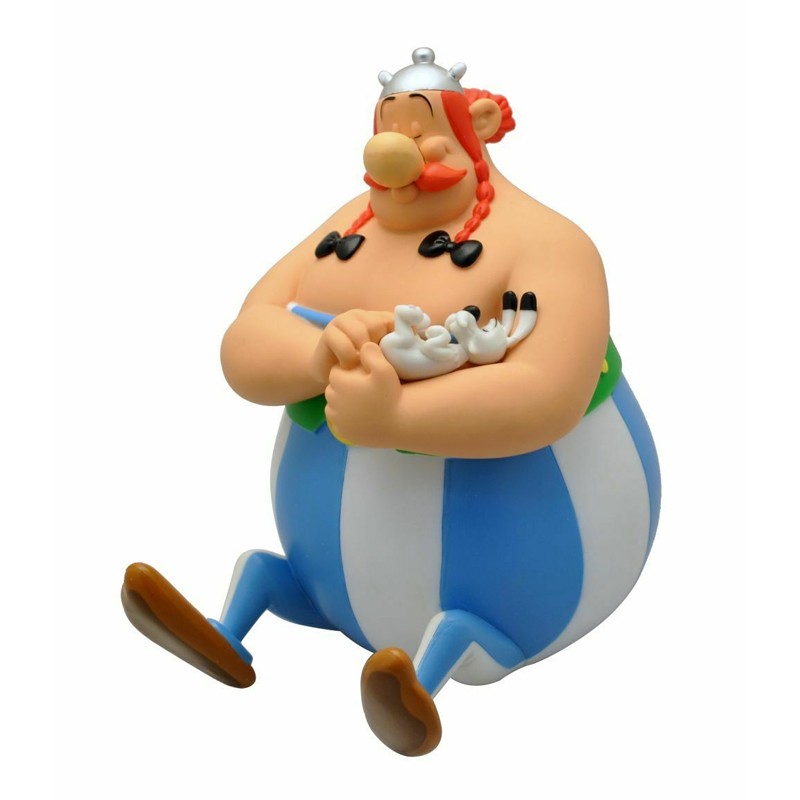 Plastoy - Tirelire - Asterix & Obelix - Obelix et Idefix - flash vidéo