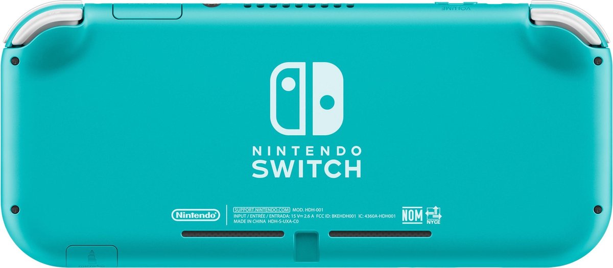 Nintendo Switch Lite Turquoise - flash vidéo