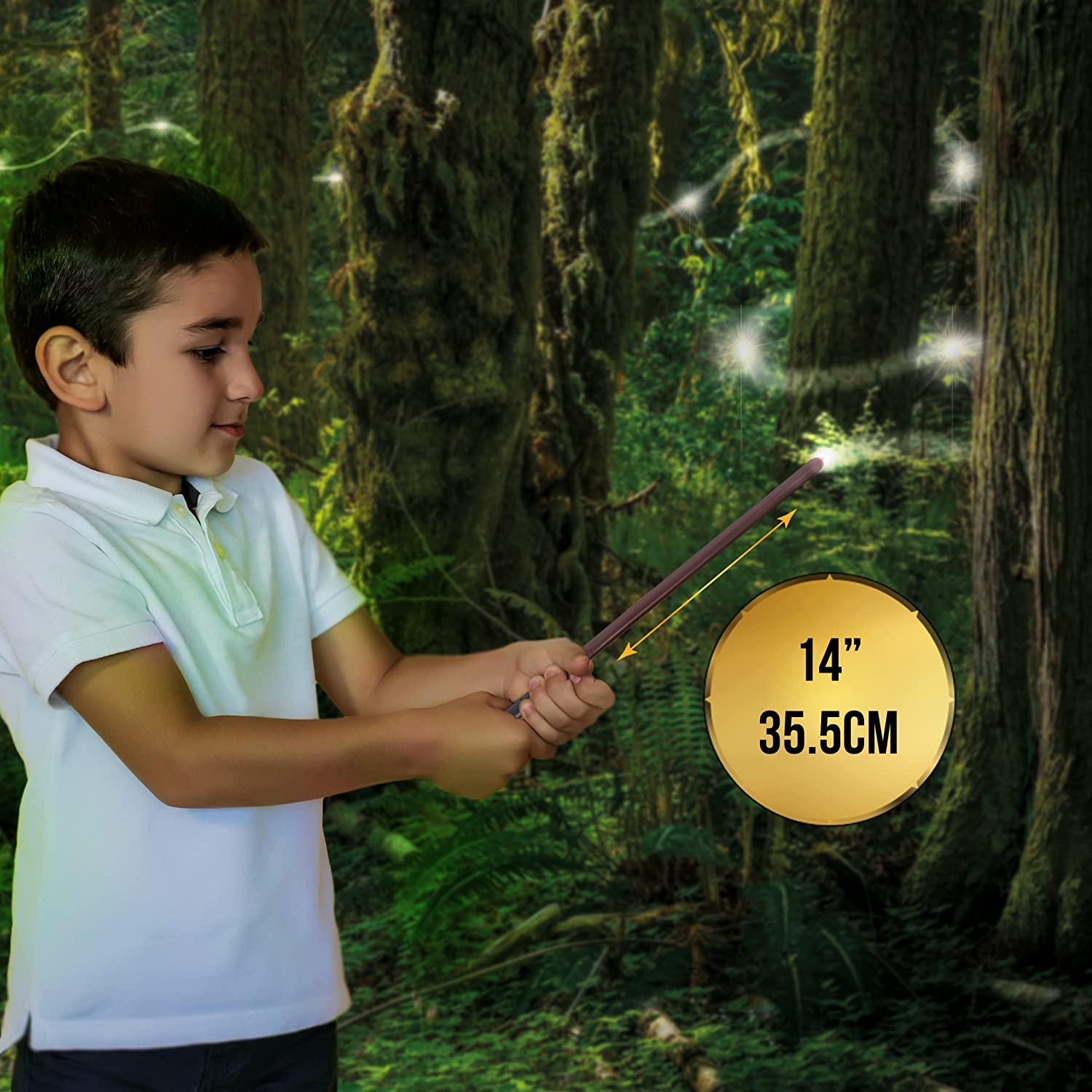 Harry Potter - Baguette Lumos de Drago Malefoy - flash vidéo