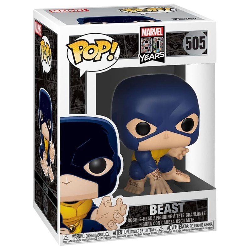 Funko Pop! Marvel 80th Anniversary First Appearance Beast ENG Merchandising - flash vidéo
