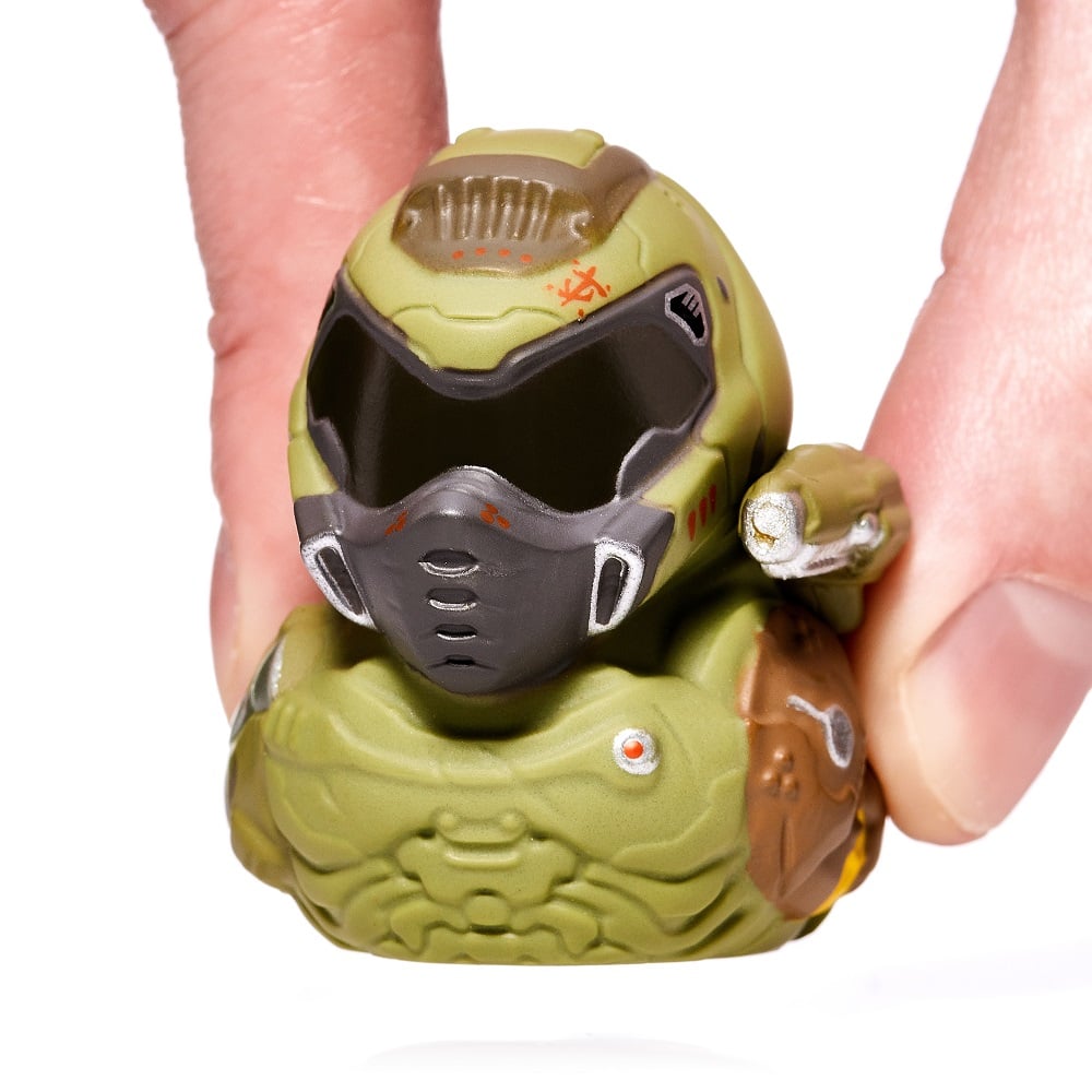 Numskull - Mini TUBBZ Canard de bain - Doom - Doomguy (Édition baignoire) - 8cm - flash vidéo