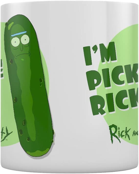 Rick et Morty - Cornichon Coffee Mug 315ml - flash vidéo