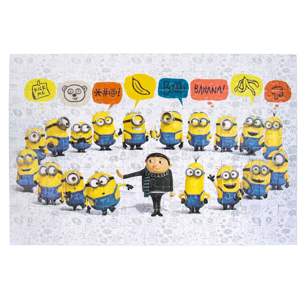 Minions - Puzzle mystère - flash vidéo