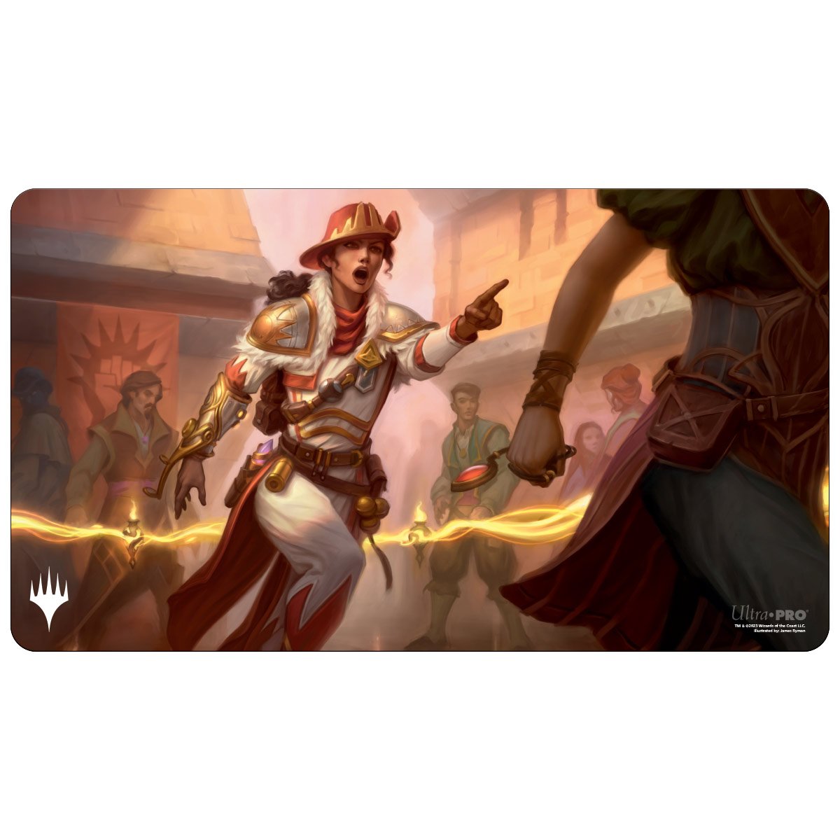 Ultra Pro - Magic: The Gathering - Murders at Karlov Manor - Tapis de jeu Nelly Borca, Accusatrice impulsive (60 x 34 cm) - flash vidéo