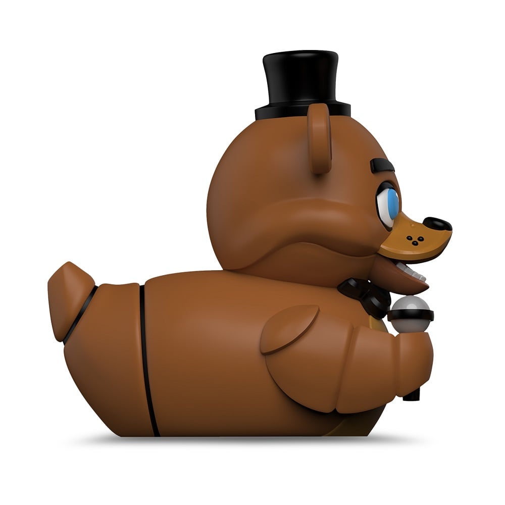 Numskull - TUBBZ Canard de bain - Five Nights at Freddy's - Freddy (Première Édition) - 9cm - flash vidéo