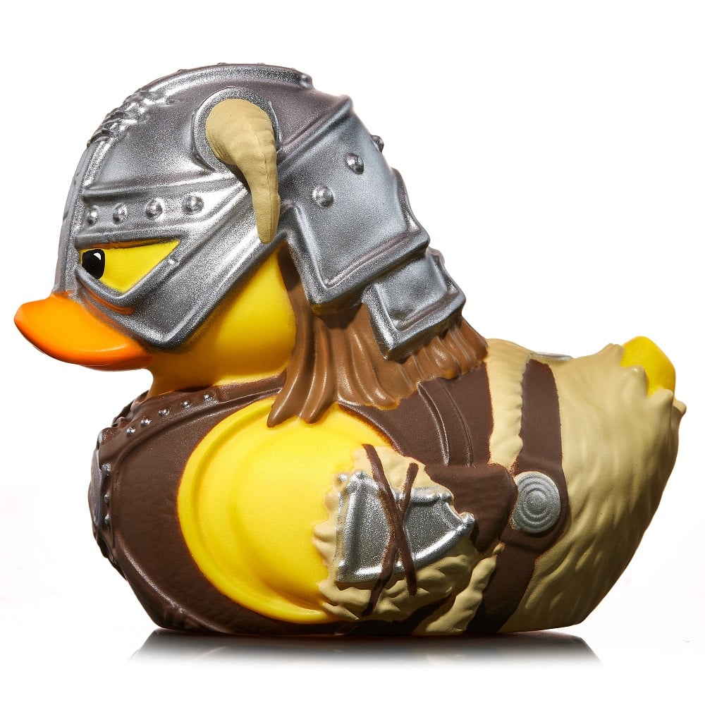 Numskull - Best of TUBBZ Boîte Canard de bain - The Elder Scrolls V : Skyrim - Dovahkiin - 9cm - flash vidéo