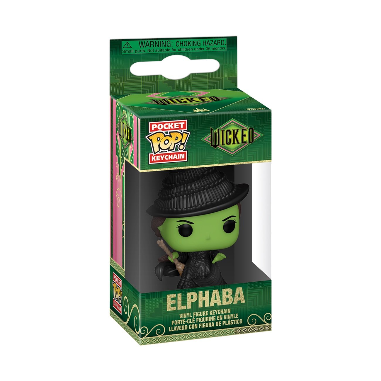 Funko Pocket Pop! Keychain: Wicked Part. 1 - Elphaba - flash vidéo