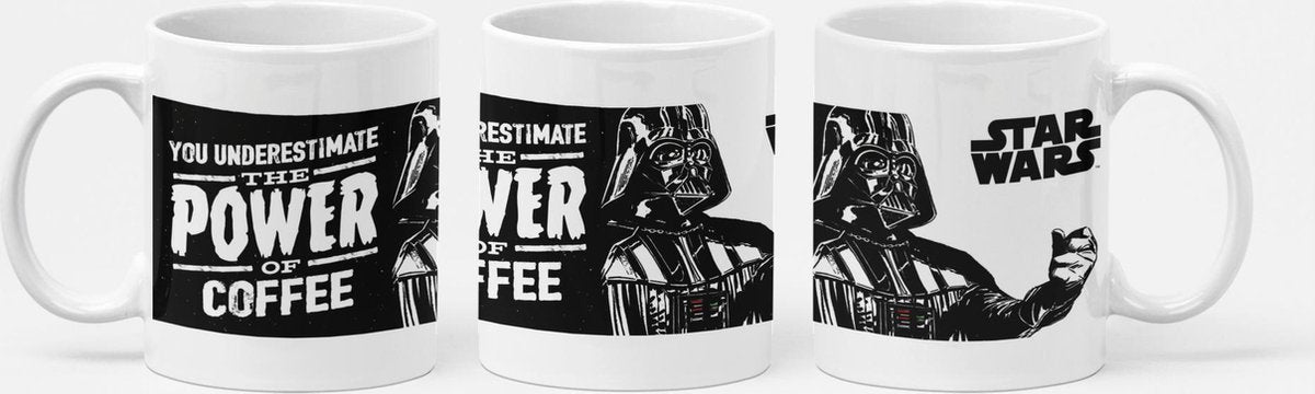 Star Wars - Le Pouvoir du Café Coffee Mug 315ml - flash vidéo