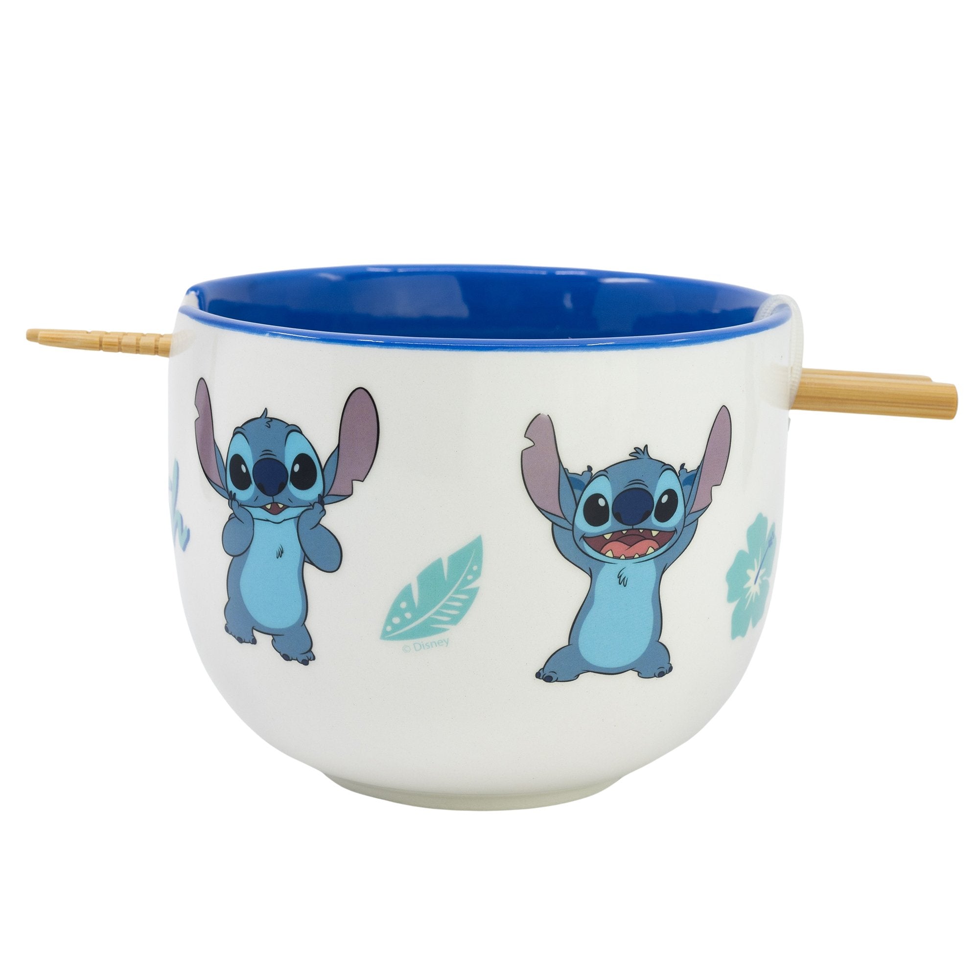 Disney - Bol à ramen avec baguettes Stitch - flash vidéo