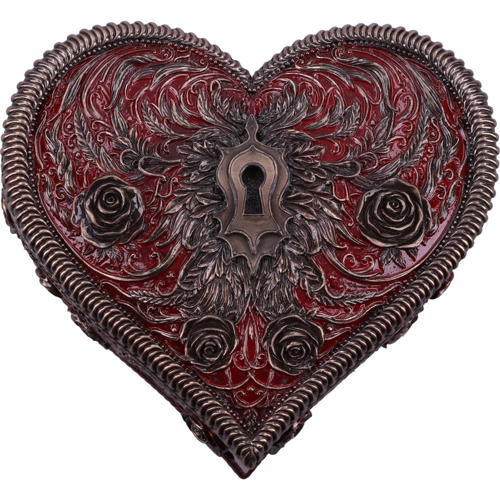 Heart and Key - Coffret romantique baroque et gothique 11.3cm - flash vidéo