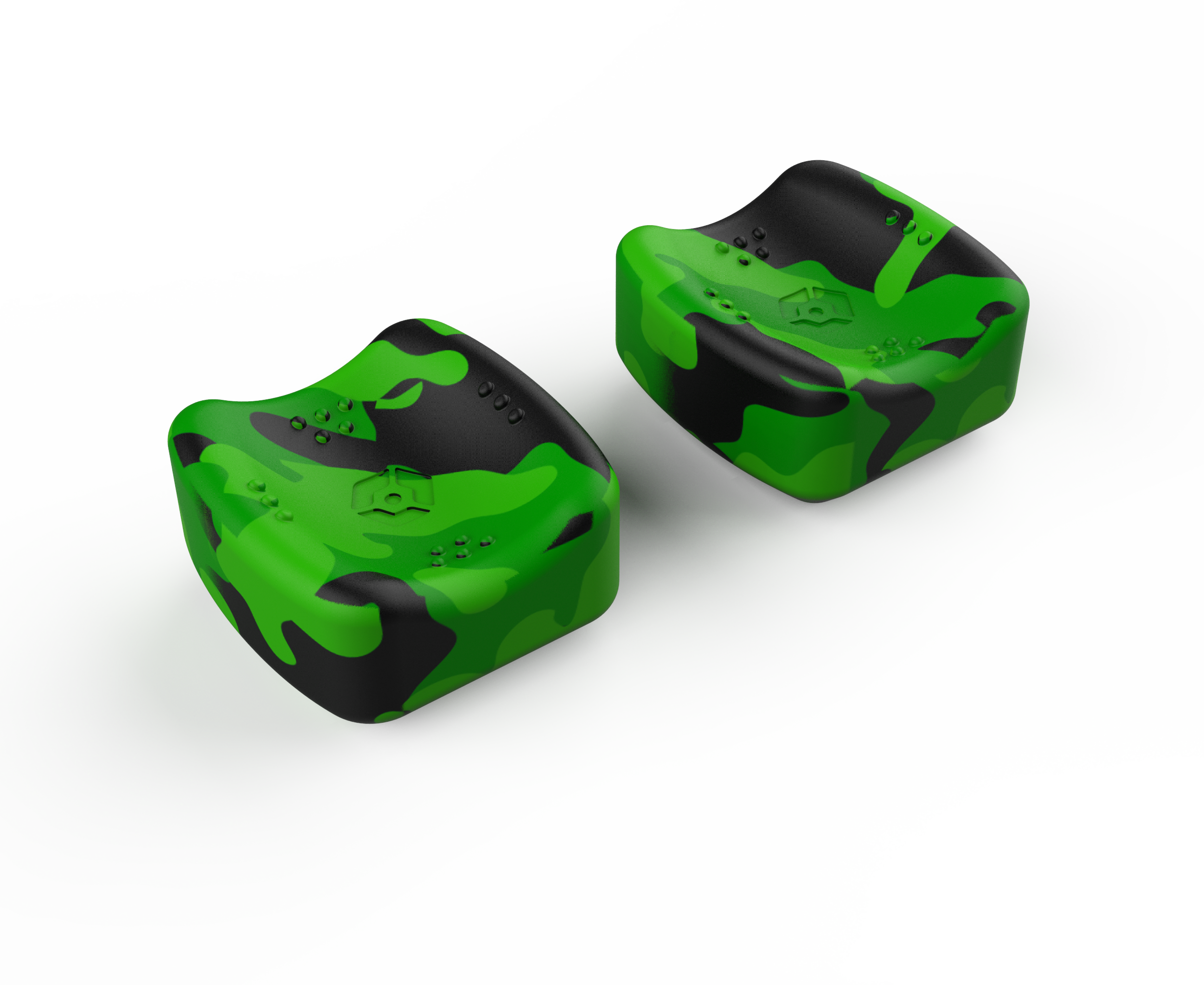 Gioteck - Reposes Pouce (Thumb Grips) Sniper Vert camouflage pour Xbox Series - flash vidéo