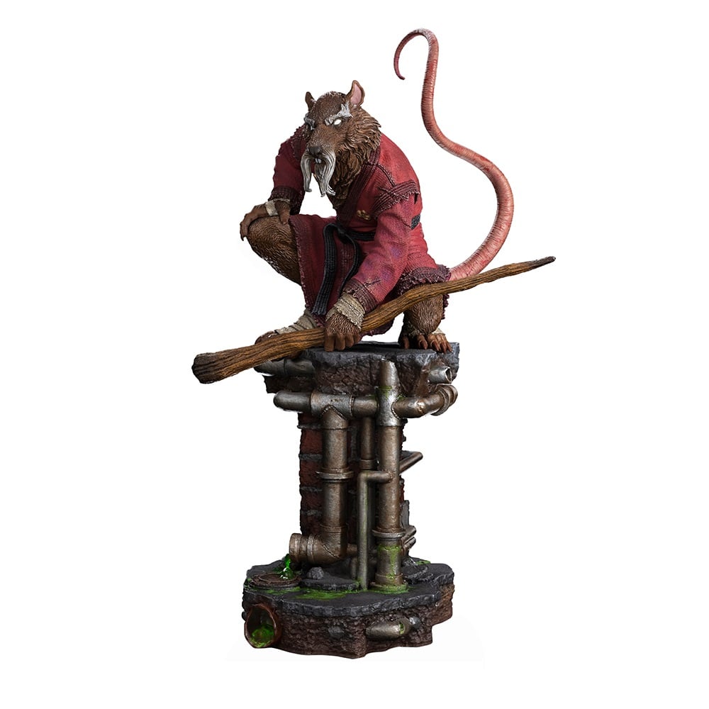 Iron Studios - BDS Arts Scale 1/10 - Teenage Mutant ninja Turtles - Master Splinter Statue 24cm - flash vidéo