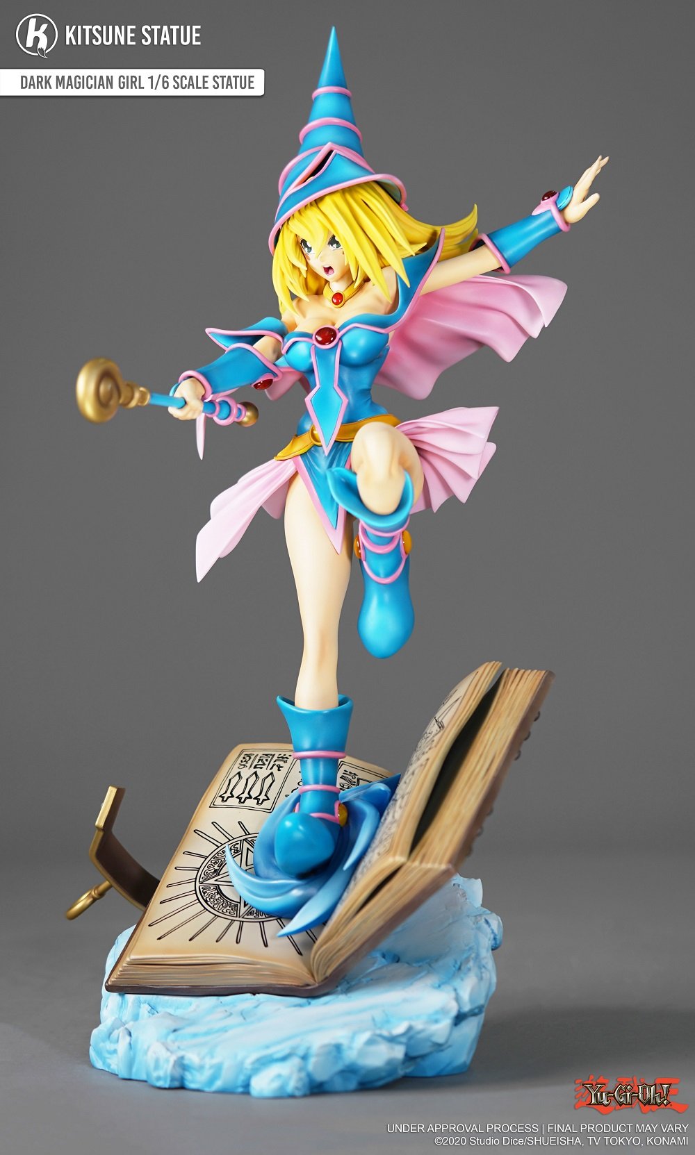 Legend Figure - Yu-Gi-Oh! - La Magicienne des Ténèbres 1/6 Statue 40cm - flash vidéo