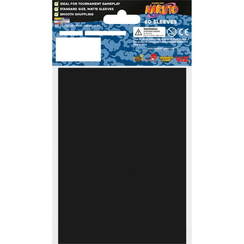 Naruto - Konoha Team - Sachet de 60 protèges cartes standard - flash vidéo