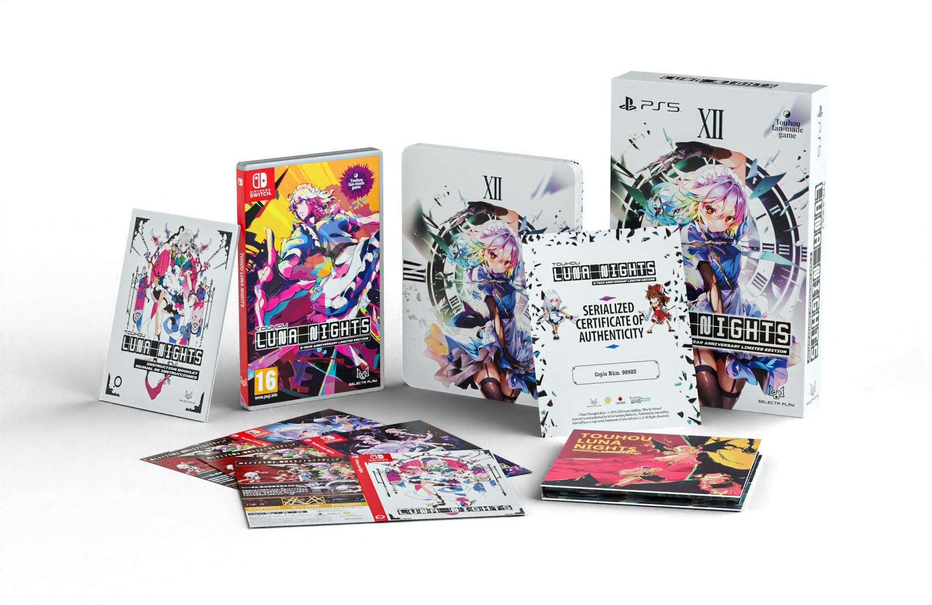 Touhou Luna Nights - 5-Year Anniversary Limited Edition - flash vidéo