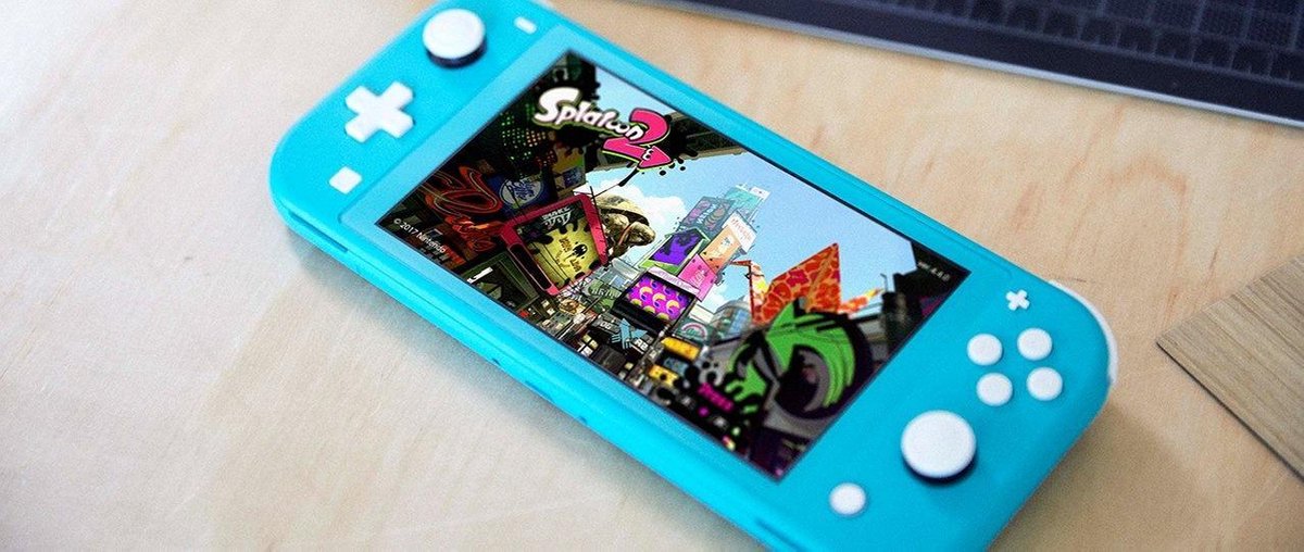 Nintendo Switch Lite Turquoise - flash vidéo