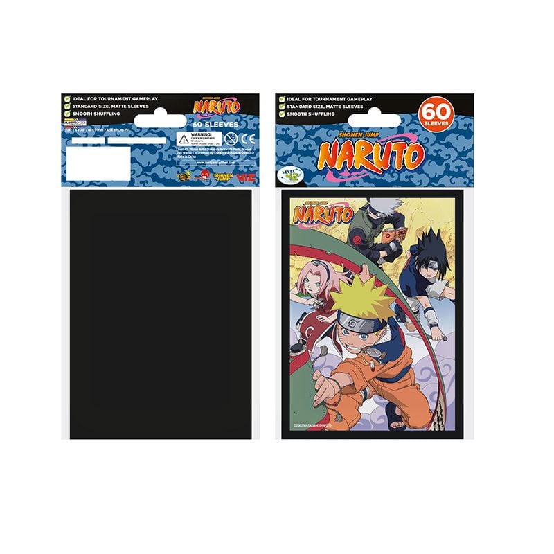 Naruto - Konoha Team - Sachet de 60 protèges cartes standard - flash vidéo
