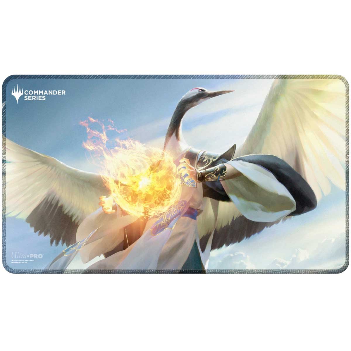 Ultra Pro - Magic: The Gathering - Commander Series - Three Color Wedge - Tapis de jeu à bord cousu Kykar - flash vidéo