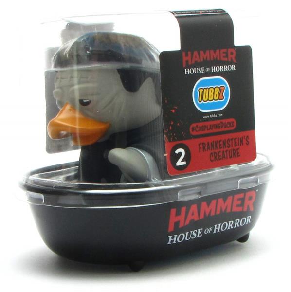 Hammer: House of Horror - Canard de bain à collectionner TUBBZ Frankenstein - flash vidéo