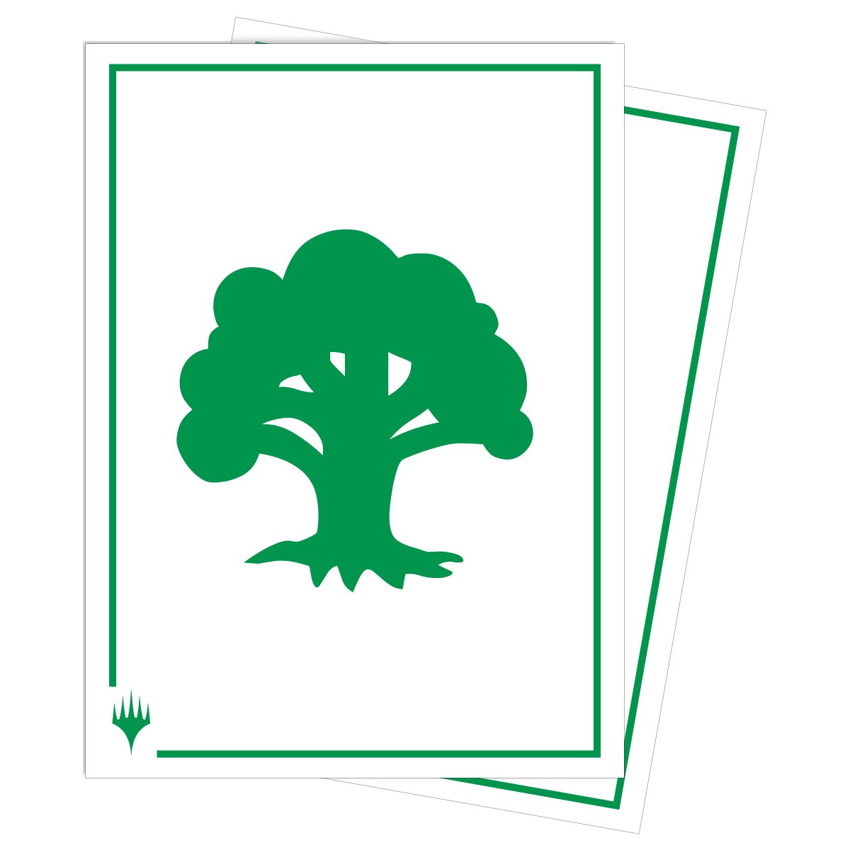 Ultra Pro - Magic: The Gathering - Mana 8 - Sachet de 105 APEX protèges cartes standard - Forêt (63 x 89 mm) - flash vidéo