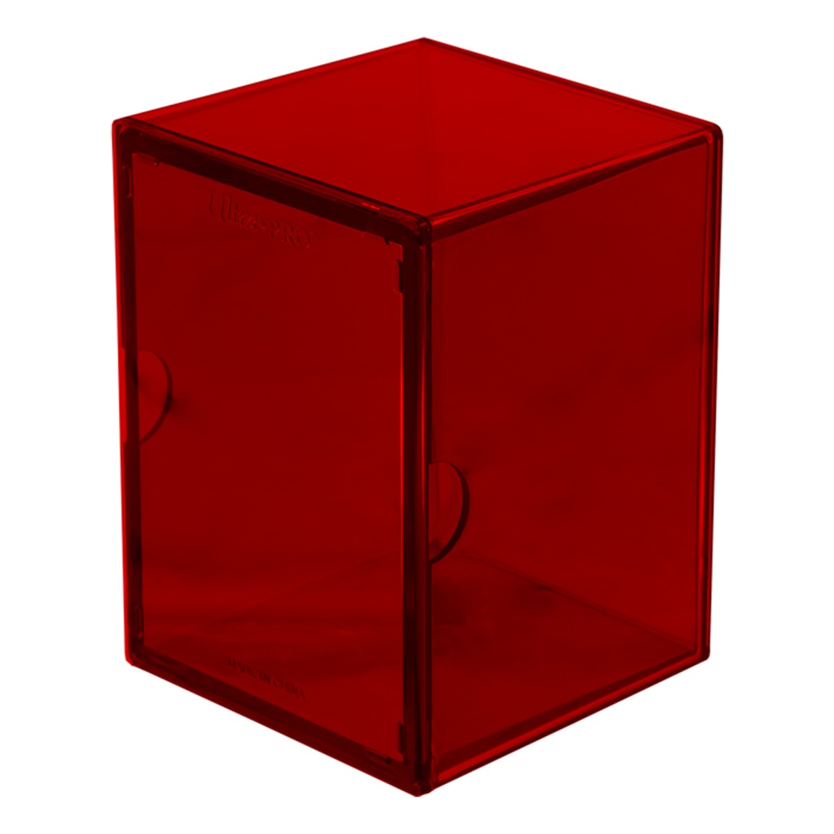 Ultra Pro - Eclipse 2-Piece 100+ Deck Box : Rouge pomme - flash vidéo
