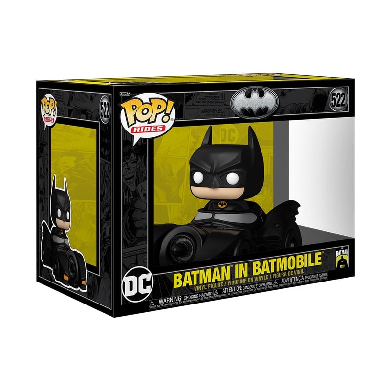 Funko Pop! Ride Deluxe: Batman 85th Anniversary - Batman with Batmobile - flash vidéo