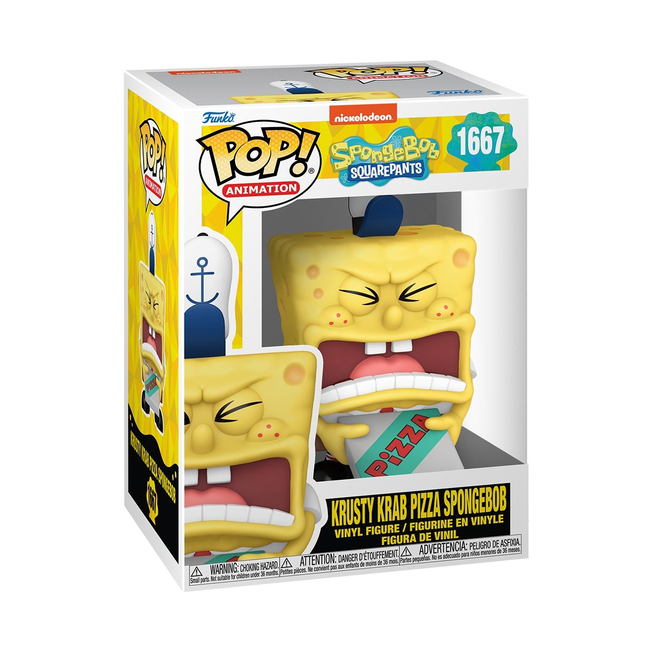 Funko Pop! TV: SpongeBob SquarePants 25th Anniversary - SpongeBob (with Pizza) - flash vidéo